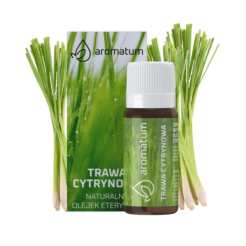 Olejek eteryczny naturalny trawa cytrynowa 12ml