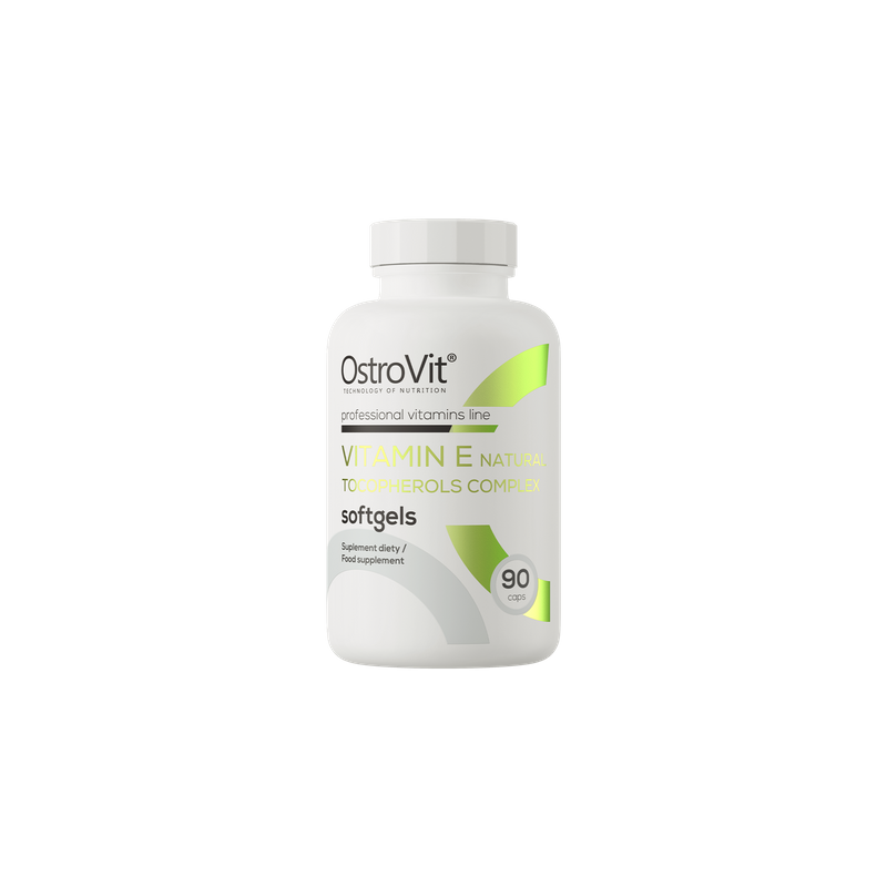 Witamina E Ostrovit 90 kaps naturalne tokoferole
