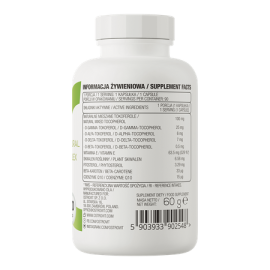 Witamina E Ostrovit 90 kaps naturalne tokoferole
