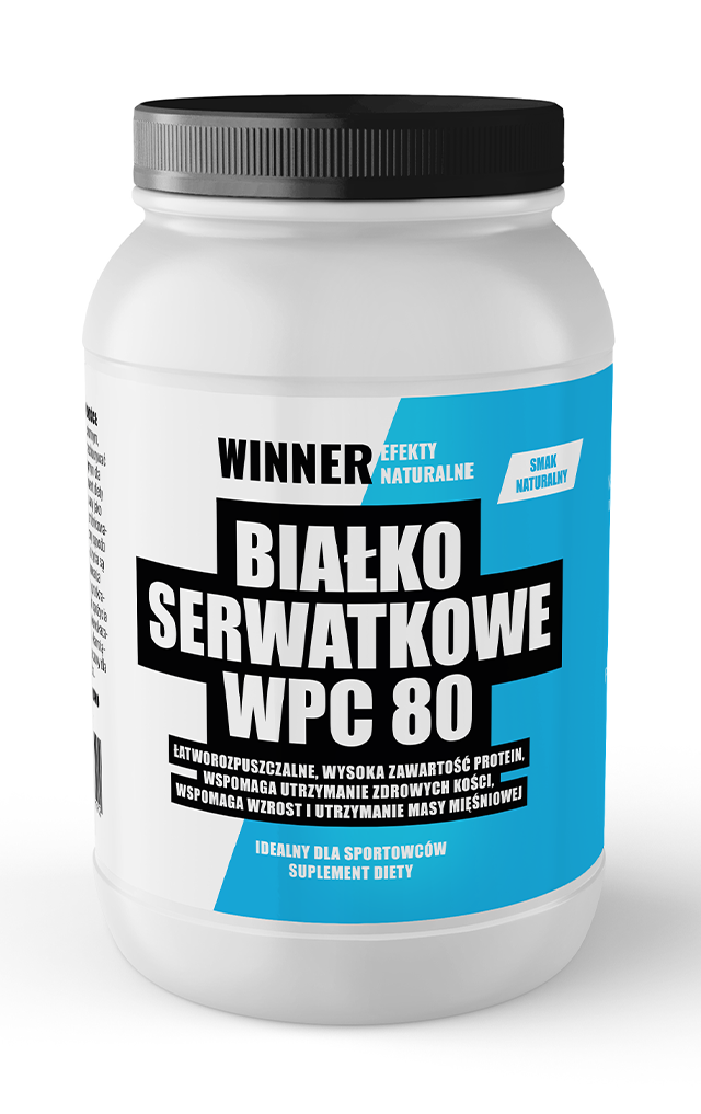 Białko serwatkowe WPC80 700g – smak naturalny