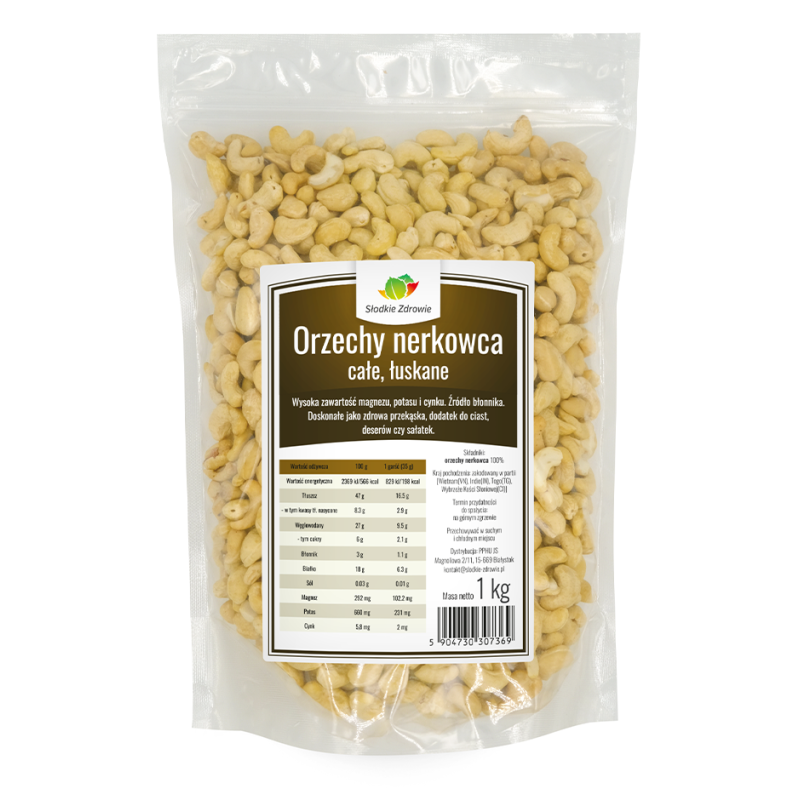 Orzechy nerkowca, nerkowce 1kg
