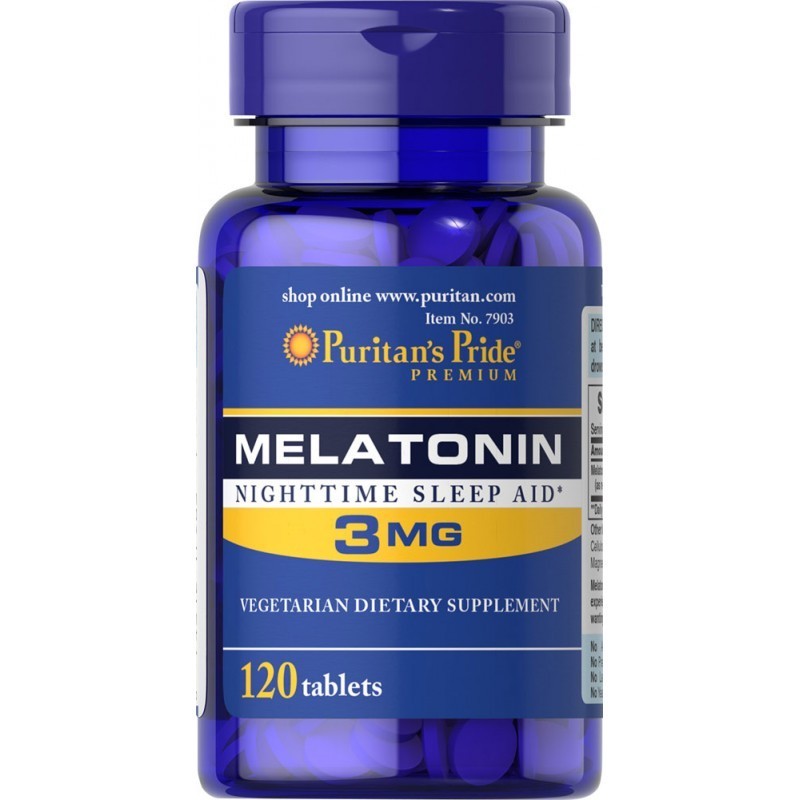 Melatonina 3mg Puritans Pride 120 tabletek