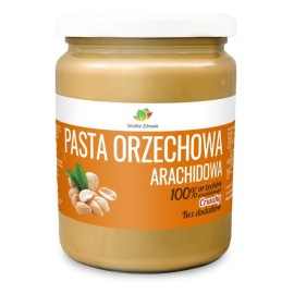 Masło orzechowe CRUNCHY 100% 500g bez dodatków