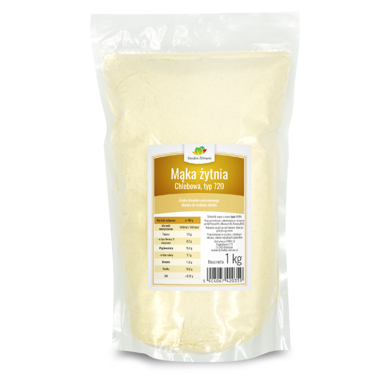 Mąka żytnia, typ 720, chlebowa 1kg