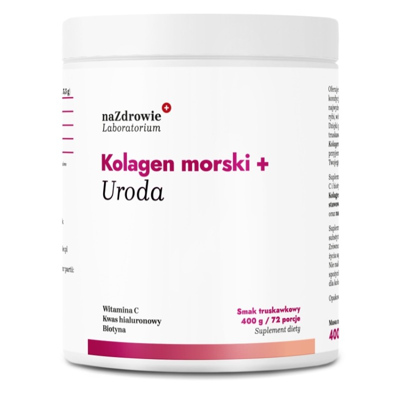 NaZdrowie Kolagen rybi + Uroda 400g