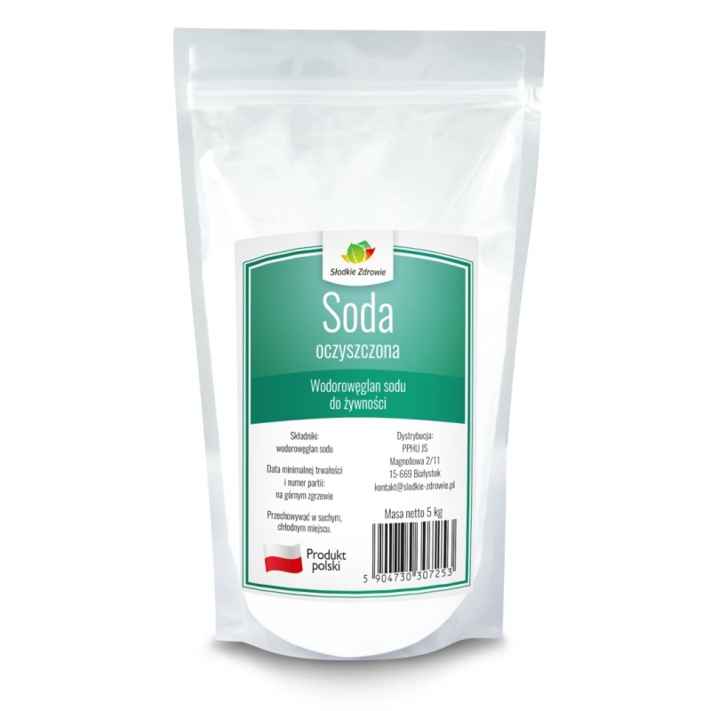 Soda oczyszczona, spożywcza 5kg