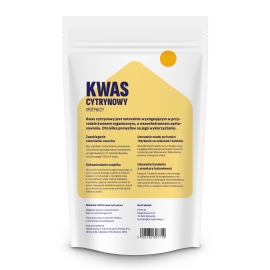Kwasek cytrynowy - spożywczy - 1kg