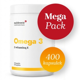 Na Zdrowie Omega 3 - EPA DHA 1000 mg MEGA PACK - 400 kaps
