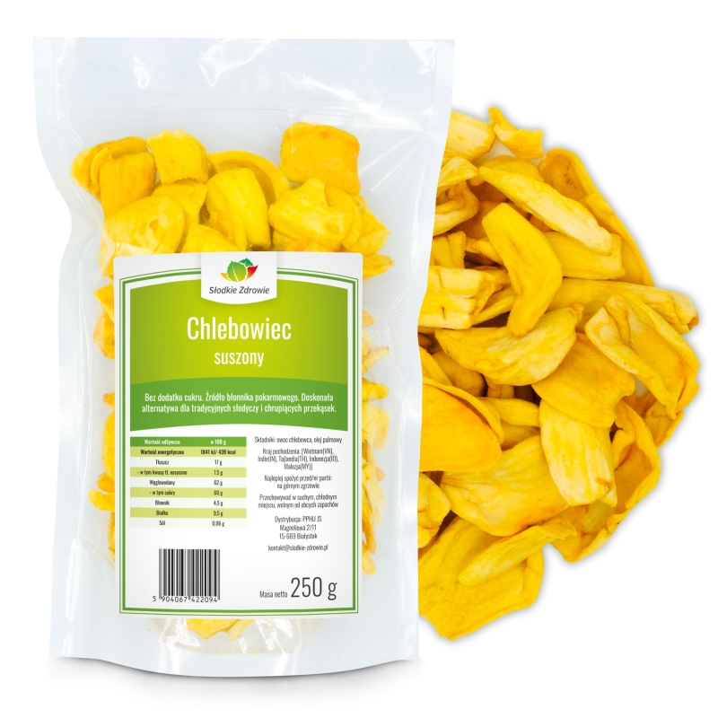 Chlebowiec – suszony owoc chlebowca – 250 g