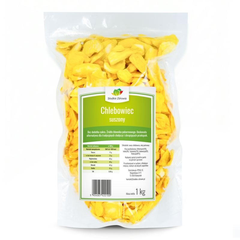 Chlebowiec – suszony owoc chlebowca – 1kg