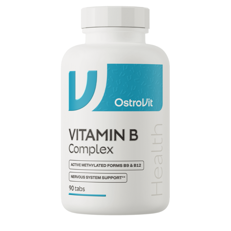 Ostrovit Witamina B kompleks - Witaminy B, C i E - 90 kaps