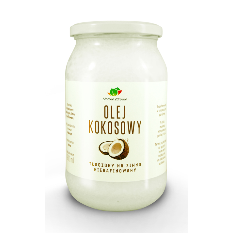 Olej Kokosowy nierafinowany extra virgin 900 ml
