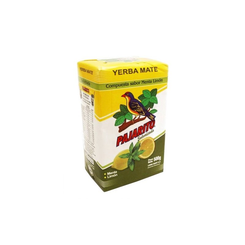 Yerba Mate PAJARITO cytrynowo miętowa 500g