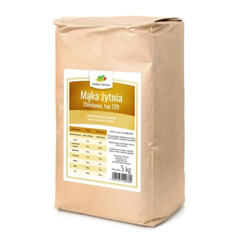 Mąka żytnia, typ 720, chlebowa 5kg