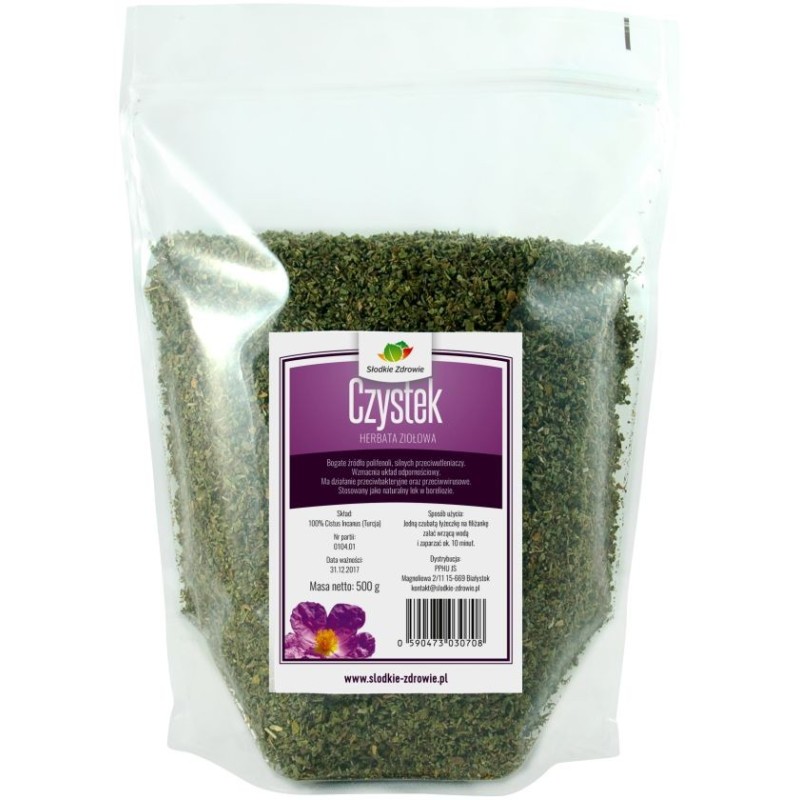 Czystek suszony z Turcji - 500g