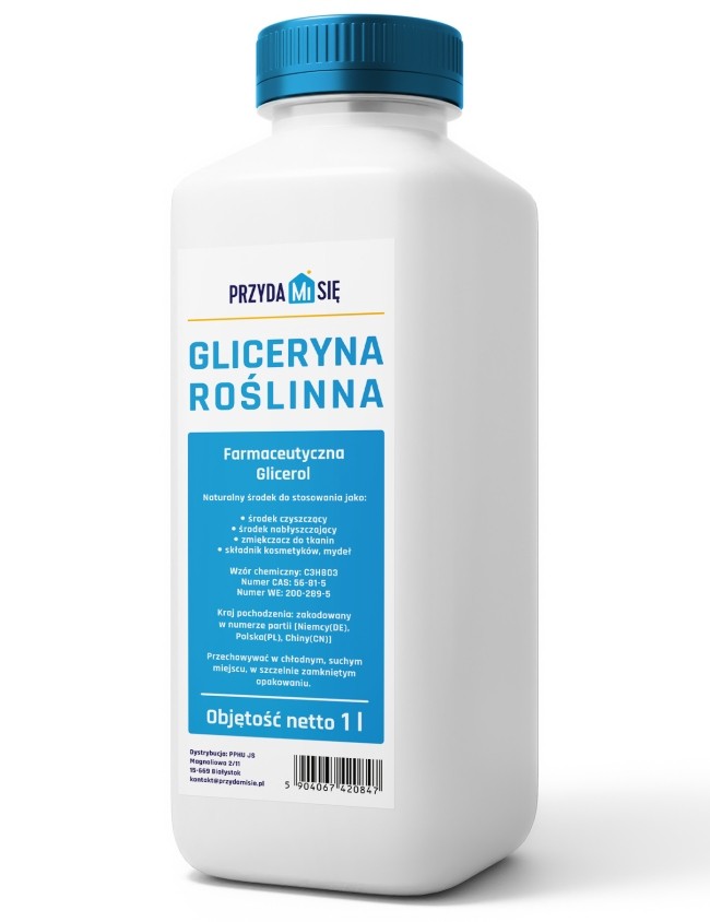 Gliceryna roślinna glicerol 1l