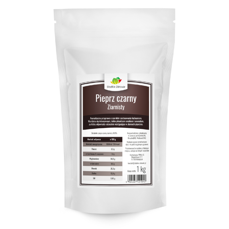 Pieprz czarny ziarno 1kg