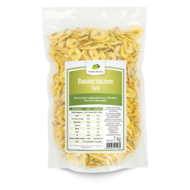Banany suszone chipsy bananowe 1kg