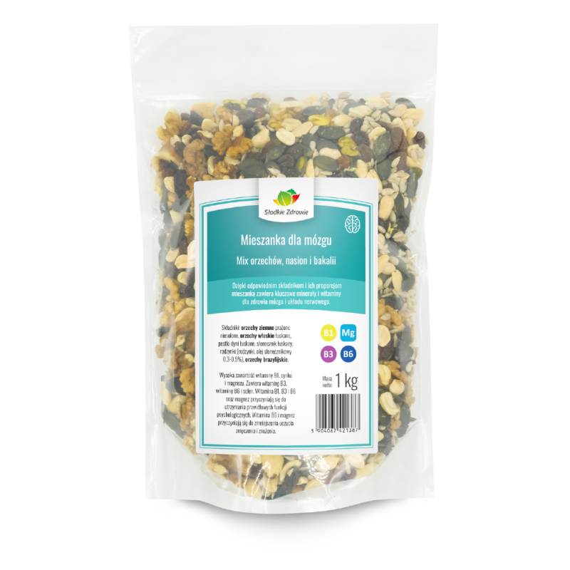 Mieszanka studencka zdrowie mózgu 1kg