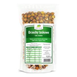 Orzechy laskowe, łuskane 500g